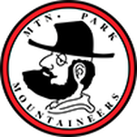 Mountain park Elementary School Logo. Image text says: Mtn. Park Mountaineers