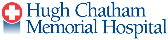 Hugh Chatham Memorial Hospital Logo. Image text says: Hugh Chatham Memorial Hospital