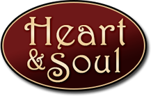 Heart & Soul Bed and Breakfast Logo. Image text says: Heart and Soul