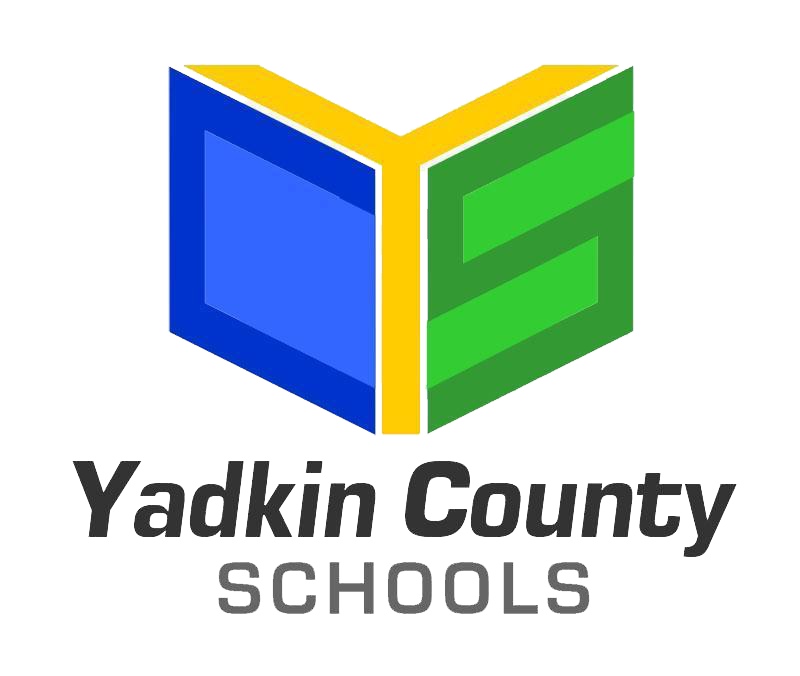 Yadkin County Schools Logo. Image text says: Yadkin County Schools.